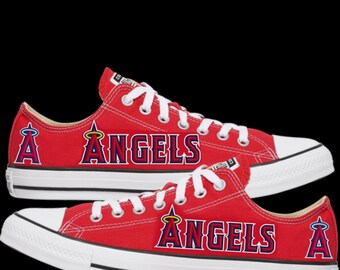 Los angels angels fan unofficial shoes