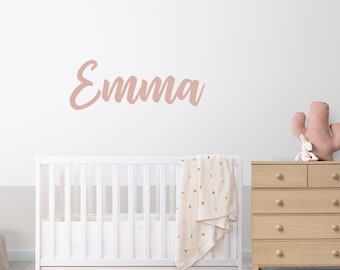 Wood name cutout, Nursery inspo Name, Baby Name Cut out, Cutout Name, Wood Name Sign, Wooden Baby Name, Baby girl name sign