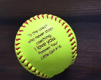 softball gifts for girls