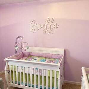 Personalized Nursery Name Sign