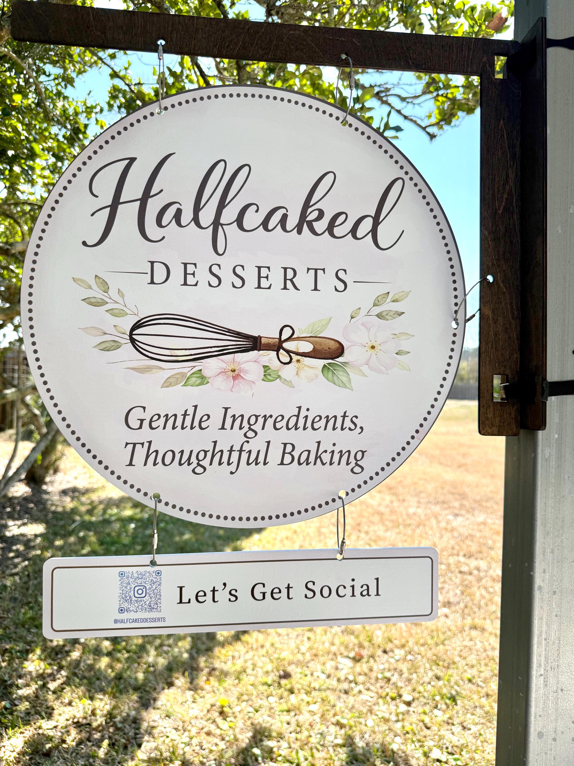 Custom Market Wood Sign | Business Logo QR Code Display - Etsy
