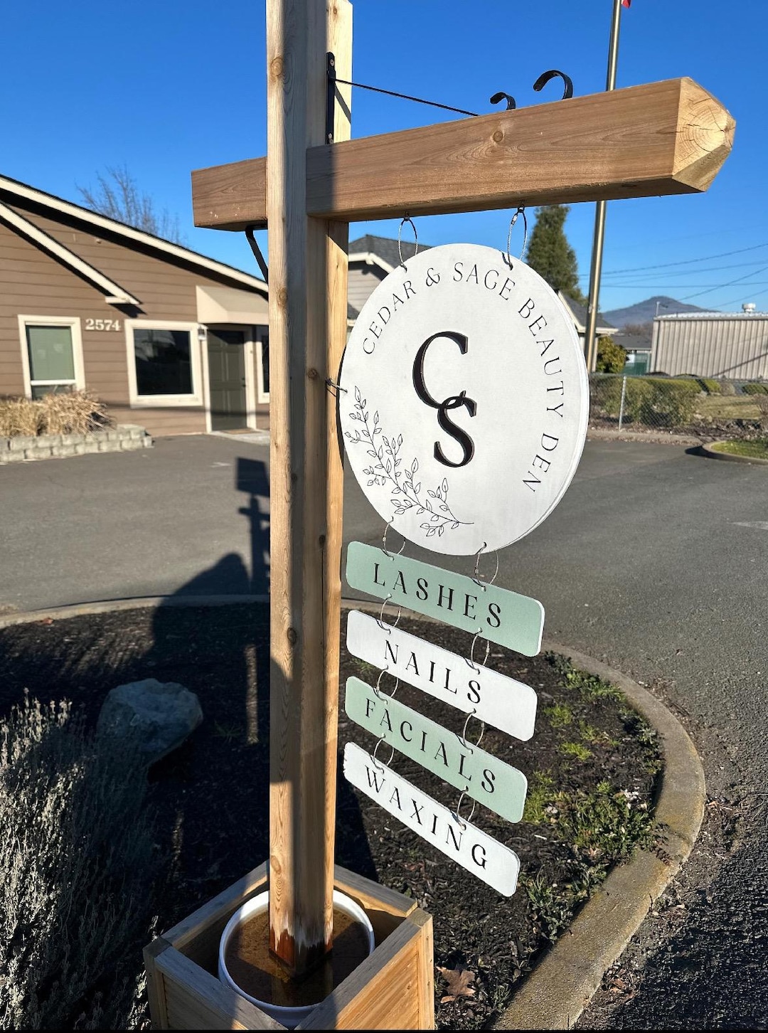 Custom Market Logo Sign | 12