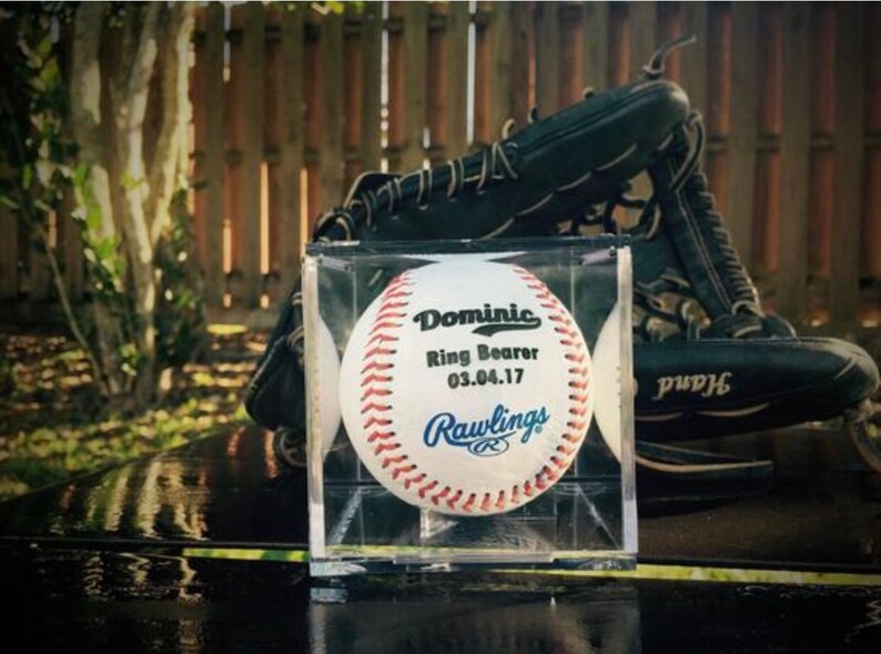 Engraved Baseball Custom Message Baseball Baseball My Best Etsy