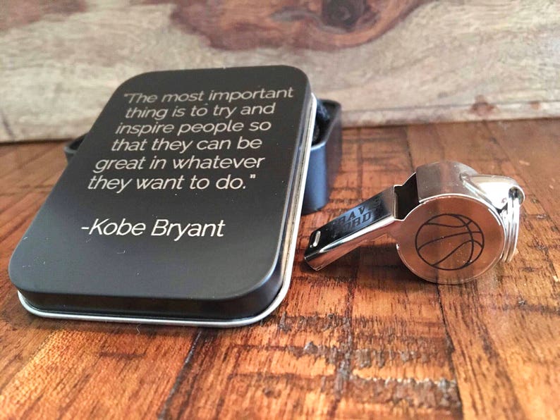 SALE Engraved Whistle Coach Gift Engraved Coach Whistle Etsy
