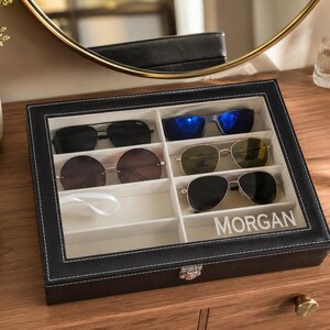 Sunglasses Case 8 Slot - Etsy display picture 2