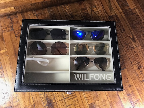 engraved eyeglass case