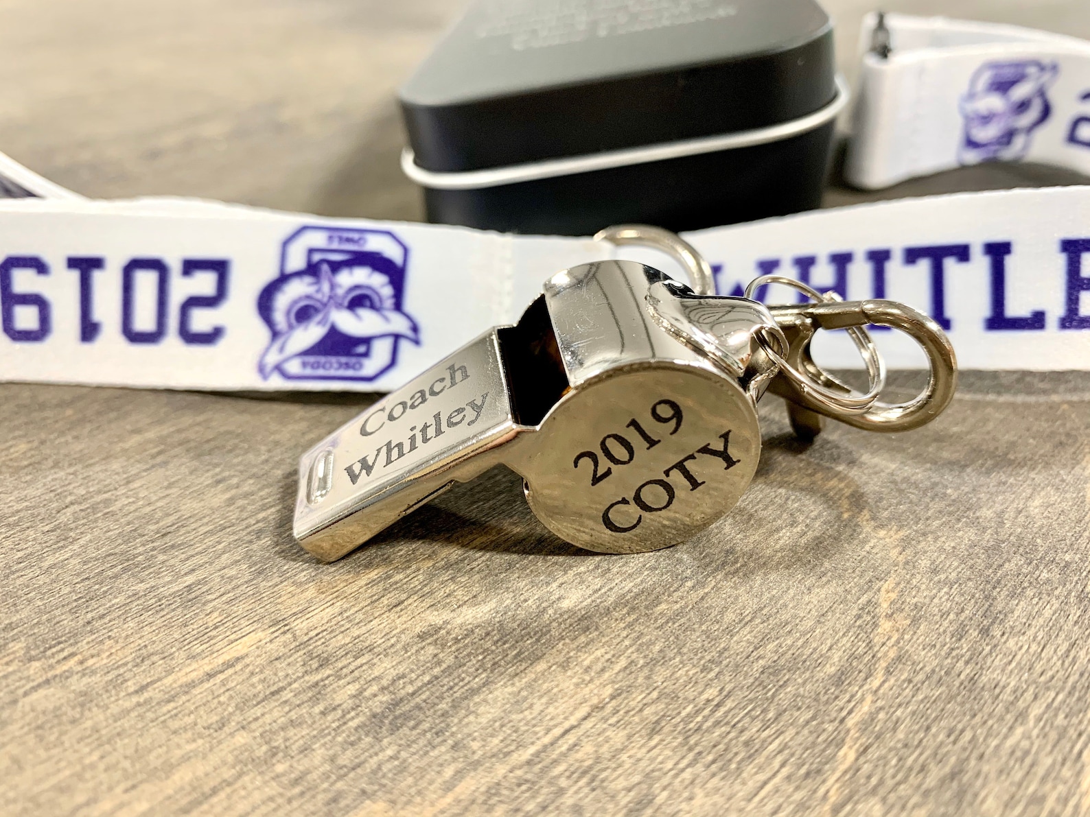 Engraved Whistle Coach Gift Engraved Coach Whistle Name Etsy