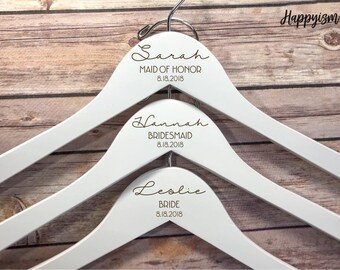 Sale engraved bridesmaid hanger, bride hanger, name hanger, wedding hanger, personalized bridal hanger, bridal gift, name hanger, #900