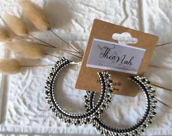 Creole earrings