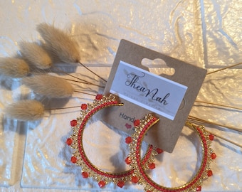 Creole earrings