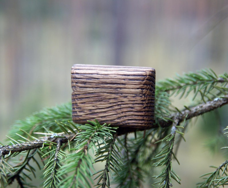 Boîte à bagues, petite boîte à bagues, Ringschachtel, boîte à bagues en bois, boîte à bagues pour proposition, boîte à alliances, boîte à bagues de fiançailles, porte-bague, boîte rustique image 9