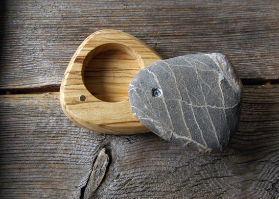 Wood ring box, Wooden ring box, Stone ring box, Rustic ring box, Proposal ring box, Engagement ring box, Unique ring box, Natural ring box