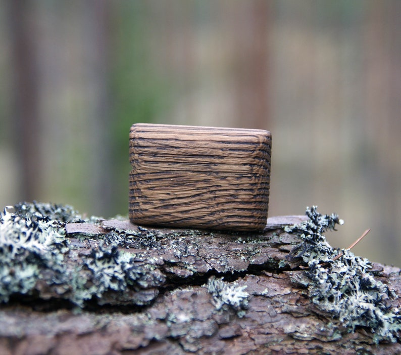 Boîte à bagues, petite boîte à bagues, Ringschachtel, boîte à bagues en bois, boîte à bagues pour proposition, boîte à alliances, boîte à bagues de fiançailles, porte-bague, boîte rustique image 5