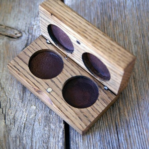 Wedding ring box, Ring box, Ring holder, Wood Wedding Ring Box, Ring Bearer Box, Double Ring Box, Ceremony Ring Box, Double place ring box