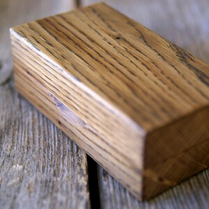 Wedding ring box, Ring box, Ring holder, Wood Wedding Ring Box, Ring Bearer Box, Double Ring Box, Ceremony Ring Box, Double place ring box image 4