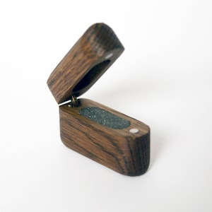Scatola per anello, Scatola per anello piccola, Ringschachtel, Scatola per anello in legno, Scatola per anello di proposta, Scatola per anello di matrimonio, Scatola per anello di fidanzamento, Porta anello, Scatola rustica