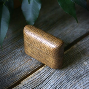 Ring box, Slim ring box, Personalization, Wood ring box, Engagement, Proposal ring box, Unique ring box, Small ring box, Ringschachtel image 3