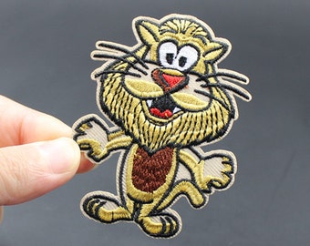 Lion Iron On Patch Embroidered patch 7x5.3cm - PH116