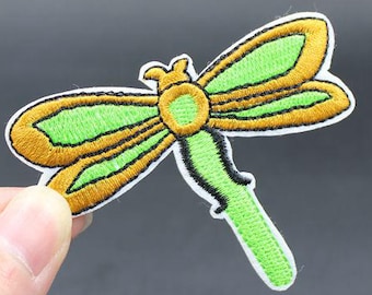 Dragonfly Iron On Patch Embroidered patch 7.6x5.5cm - PH561