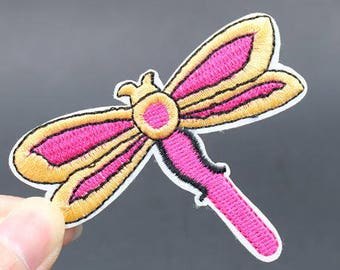 Dragonfly Iron On Patch Embroidered patch 7.6x5.5cm - PH558