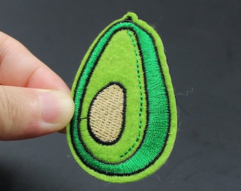 Avocado Iron On Patch Embroidered patch 3.8x6.2cm - PH252