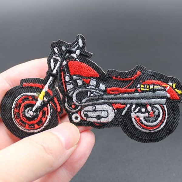 Motorbike Iron On Patch Embroidered patch 10x5.5cm - PH318