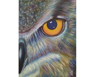 Owl - Original painting