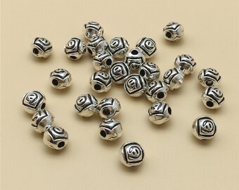 60PCS Metal Spacer Beads ,Tibetan Style Beads ,BeadsNepalese beads,Antique silver Beads,  Wholesale