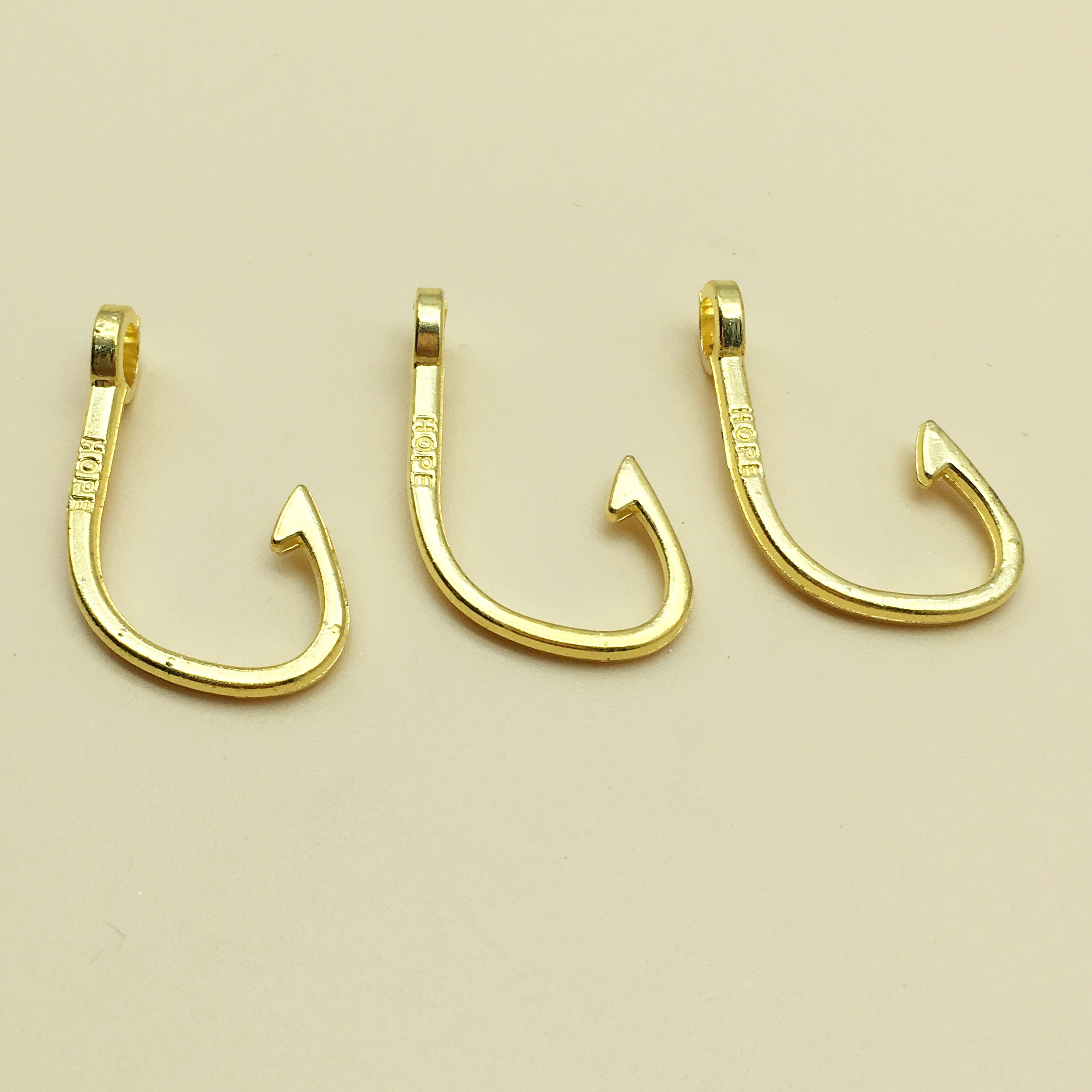 40pcs Fish Hook Charms, Gold Plated Fish Hook Pendants , Findings, DIY  Supplies ,jewelry Supply -  Canada