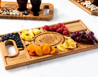 Personalized Charcuterie Planks and Beer Flights - 4 Styles and Gift Sets Available