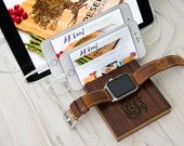 The Apple Watch Triple Slot Charging Dock by Left Coast Original