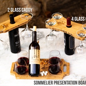 Wine Presentation Board Personalized  Four Styles and Gift image 3