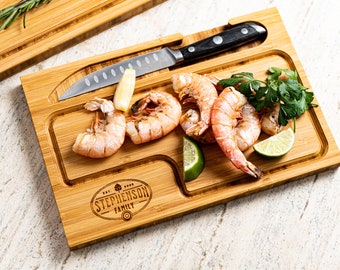 Personalized Serving and Prep Boards - 3 Styles and Gift Sets Available