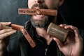 Personalized Beard Comb Custom Engraved - Flat or Folding Design Available