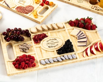 Personalized Charcuterie Planks and Beer Flights - 4 Styles and Gift Sets Available