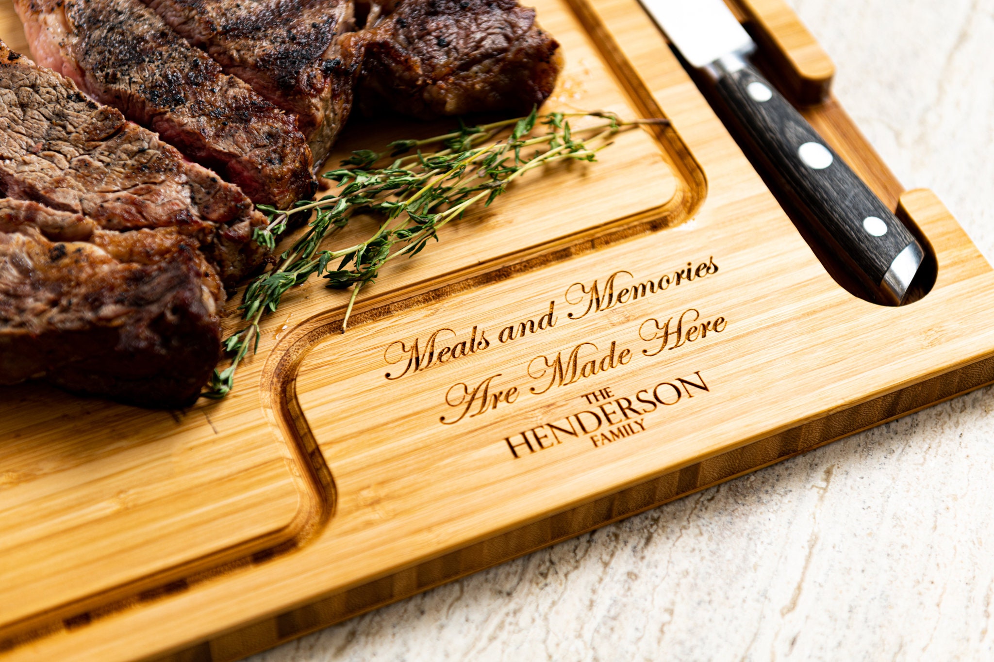 New Personalized Custom Text Carved Steak Tray Household Cutting Board  Kitchen Chopping Block Christmas Valentine's Day Gifts - AliExpress