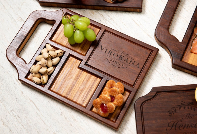 Personalized Charcuterie Boards 5 Styles and Gift Sets Available by Left Coast Original image 4