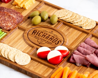Personalized Charcuterie Planks and Beer Flights - 4 Styles and Gift Sets Available