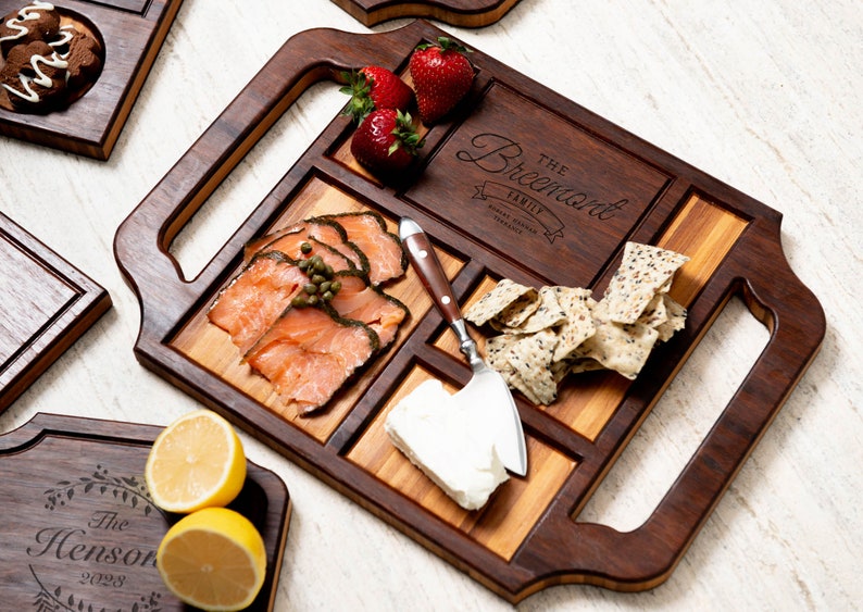Personalized Charcuterie Boards 5 Styles and Gift Sets Available by Left Coast Original image 1