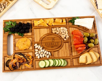 Personalized Charcuterie Planks and Beer Flights - 4 Styles and Gift Sets Available