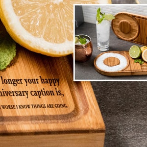 Grappig op maat gegraveerd barkeepbord - jubileumcadeaus, 45 humoristische ontwerp-/zinsopties,
