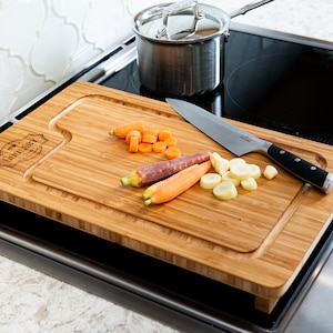 Planche à découper personnalisée pour cuisinière