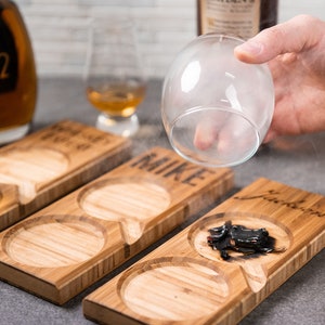 Personalized Cocktail and Decanter Trays/Boards - 4 Styles and Gift Styles