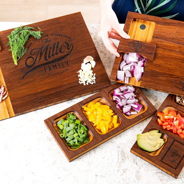 Original Design Personalized Glissando Board and Mise En Place Boards | By Left Coast Original