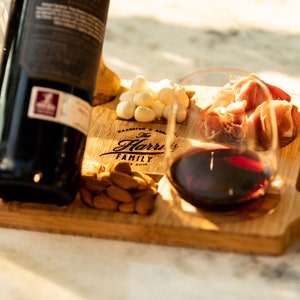 Wine Presentation Board Personalized  Four Styles and Gift image 5