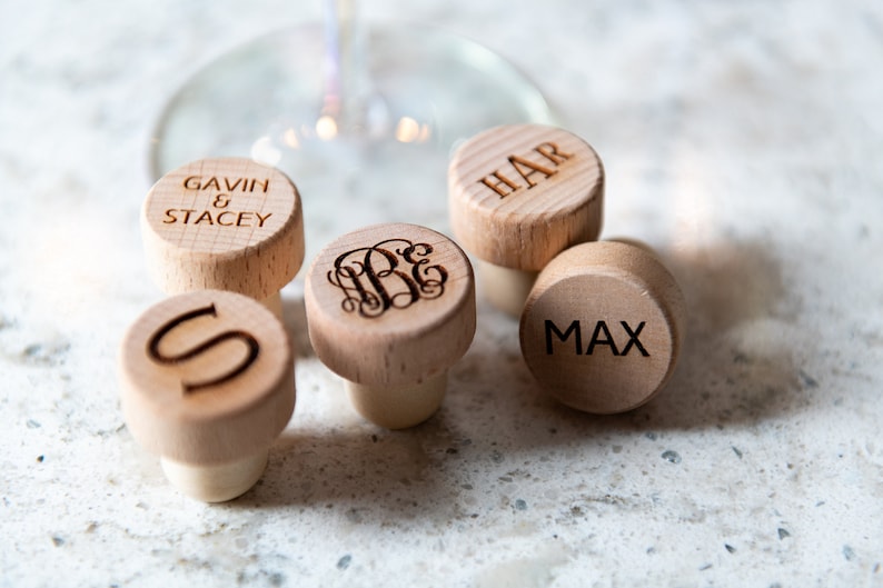 Personalized Wine Bottle Stoppers by Left Coast Original image 8