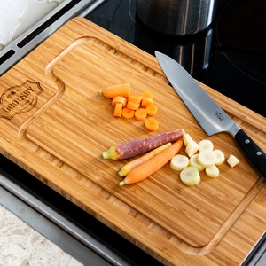 Planche à découper personnalisée pour cuisinière