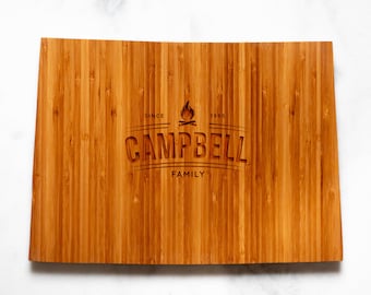 Personalized Colorado State Shaped Cutting Board | 16 Options