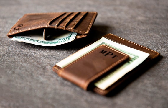 Personalized Leather Money Wallet