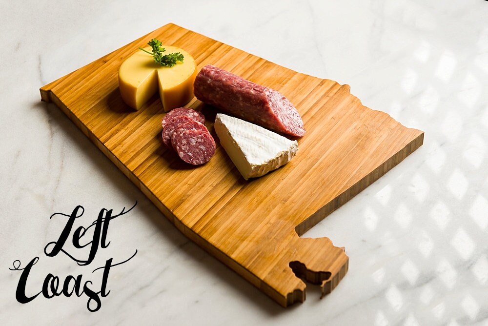 カリフォルニア州形状の石製まな板